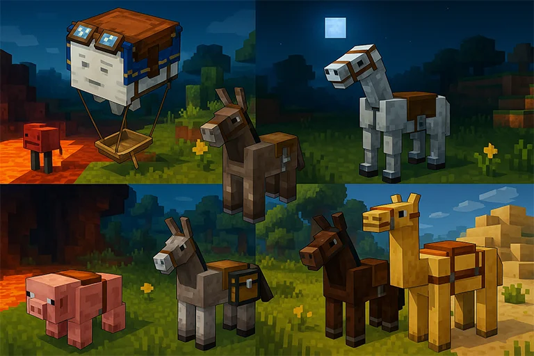 Minecraft Mount Guide  Bild 3
